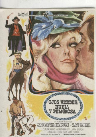 Programas de Cine: Ojos verdes, rubia y peligrosa