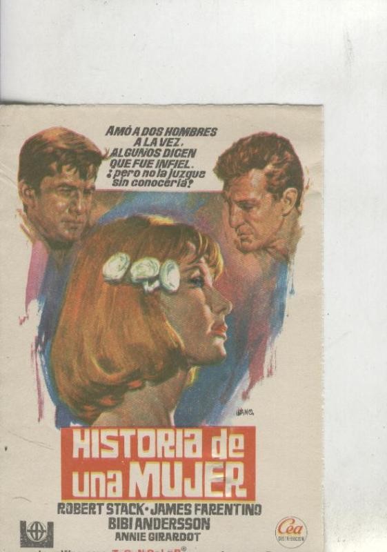 Programas de Cine: Historia de una mujer
