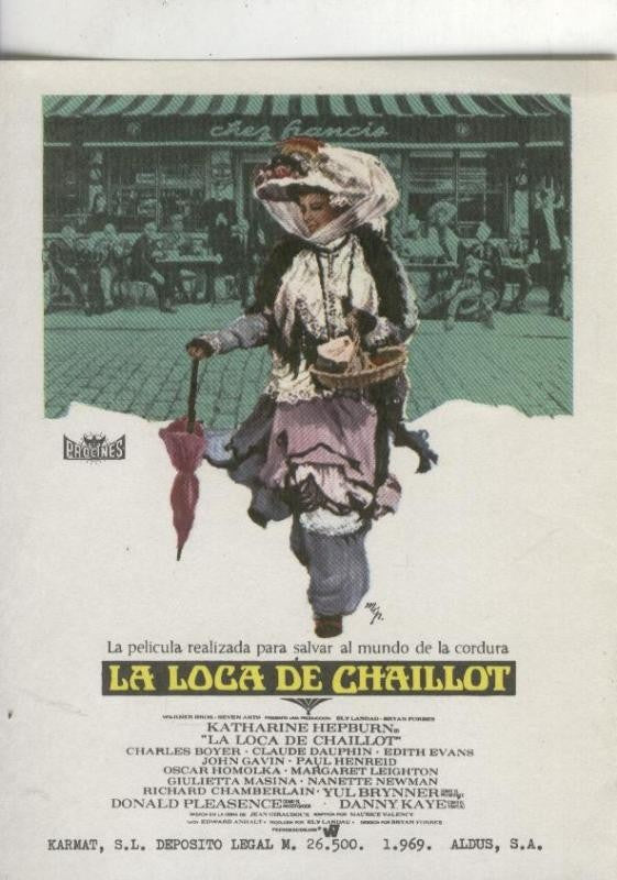 Programas de Cine: La loca de Chaillot