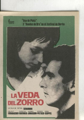 Programas de Cine: La veda del zorro