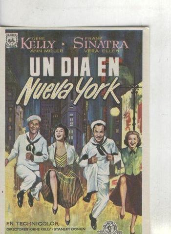 Programas de Cine: Un dia en Nueva York