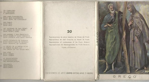 Postal : Greco estuche carpeta