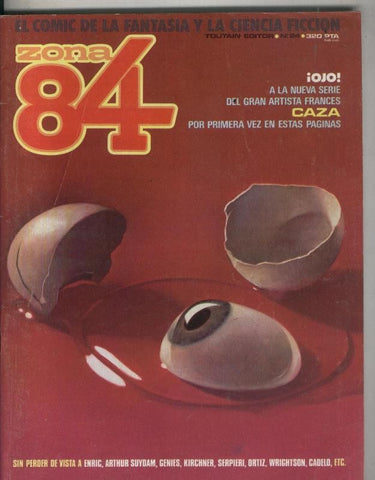 Zona 84 numero 24: Faena bajo el mar por Berni Wrightson