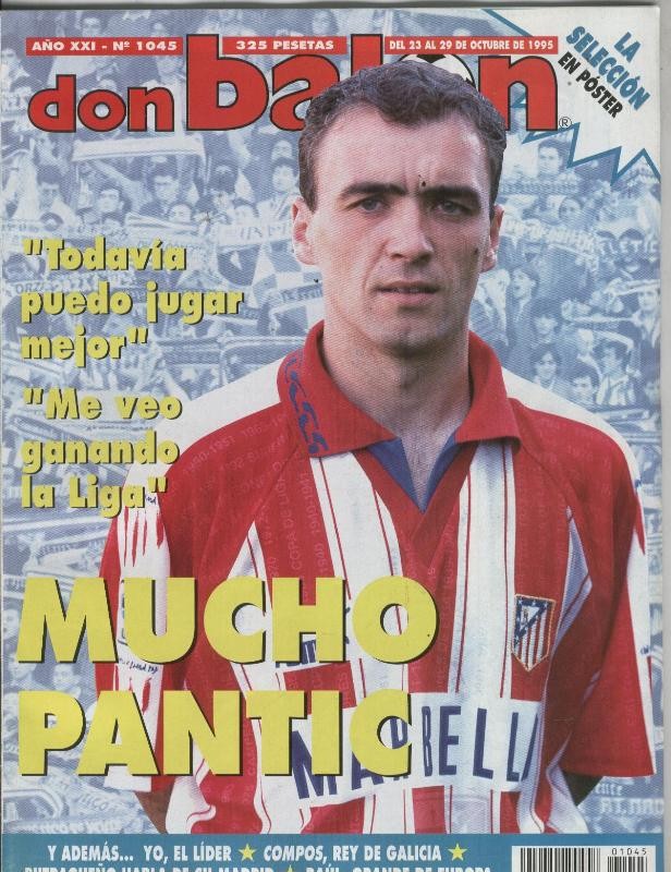 Don Balon numero 1045: poster de la Seleccion Española