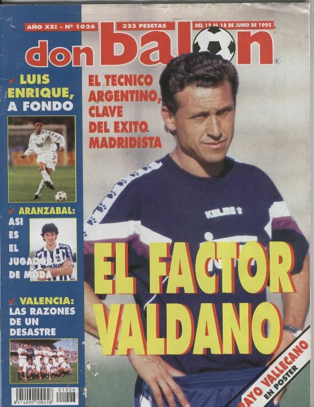 Don Balon numero 1026: poster del Rayo Vallecano