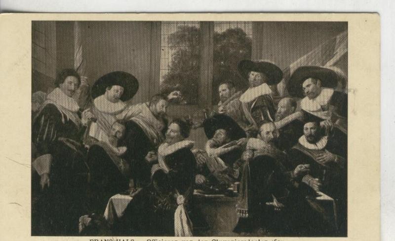 Postal : Frans Hals: Officieren van den Cluvenniersdoelen 1627