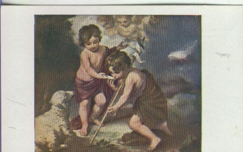 Postal : Murillo. Los niños de la concha