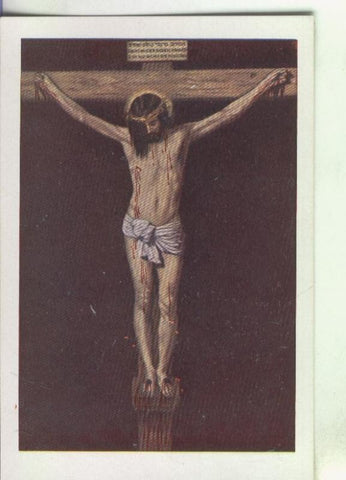 Postal : Velazquez: Nuestro señor crucificado