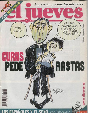 El Jueves revista semanal numero 1302