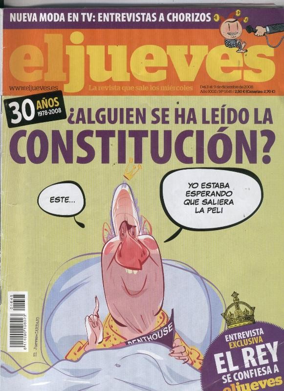 El Jueves revista semanal numero 1645: Poster de Berto el sobrino de buenafuente