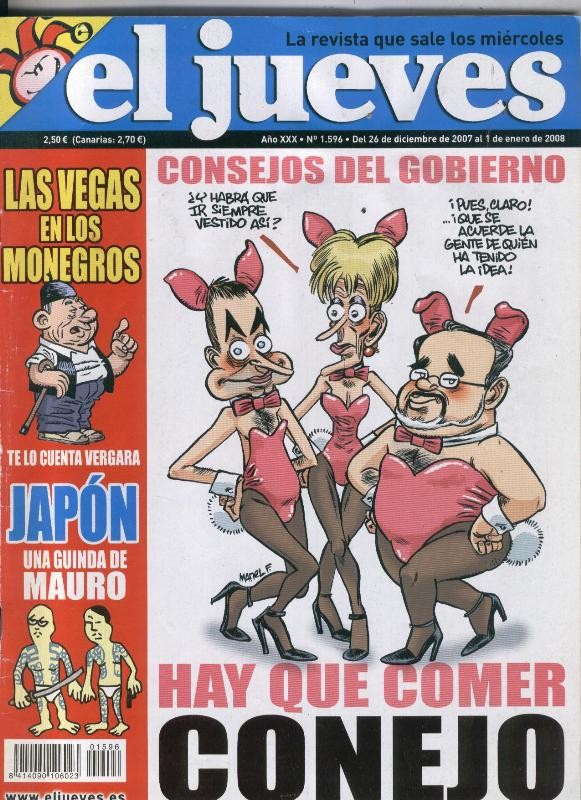 El Jueves revista semanal numero 1596: Japon por Mauro