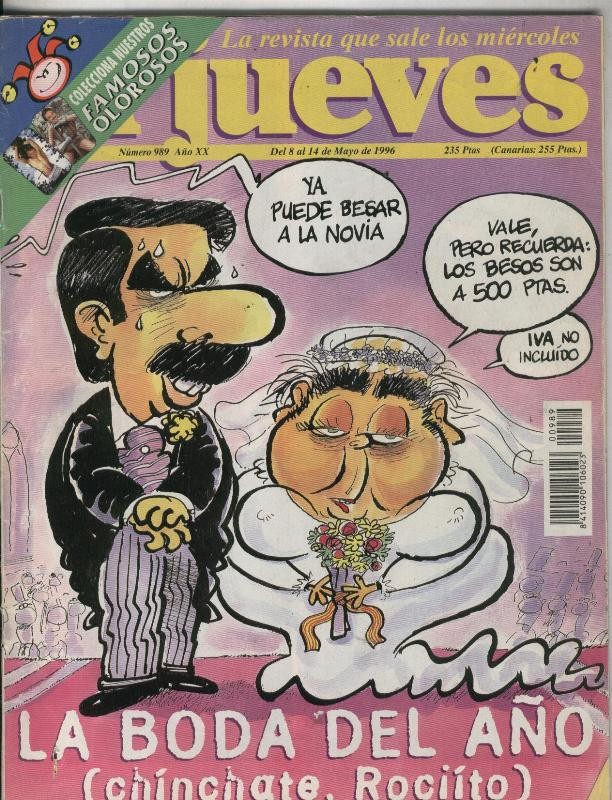 El Jueves revista semanal numero 0989