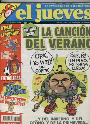 El Jueves revista semanal numero 1514