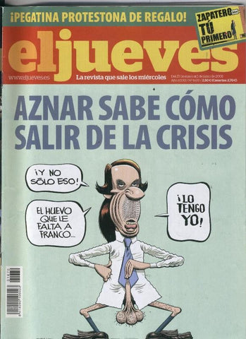 El Jueves revista semanal numero 1670: poster de Cristinao y Messi
