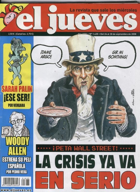 El Jueves revista semanal numero 1635: poster de Coldplay