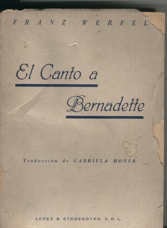 El canto a Bernadette