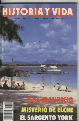 Historia y Vida numero 269: isla mauricio, el sargento York