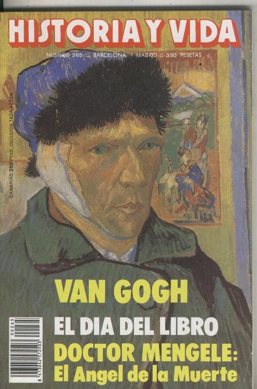 Historia y Vida numero 265: Van Gogh, Doctor Mengele el angel de la muerte