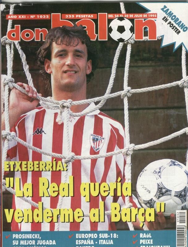 Don Balon numero 1032: poster de Zamorano