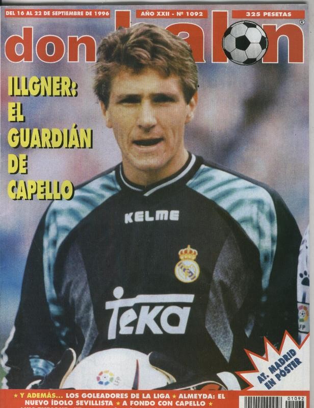 Don Balon numero 1092: poster del Atletico de Madrid