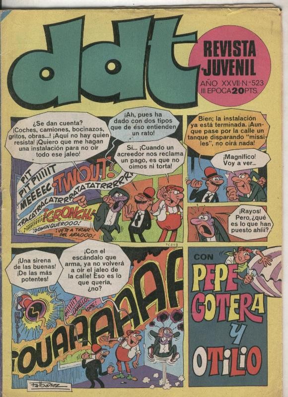 DDT tercera epoca numero 523