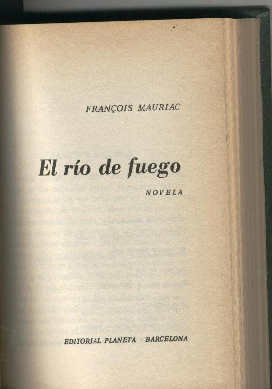 Premio Nobel: El rio de fuego