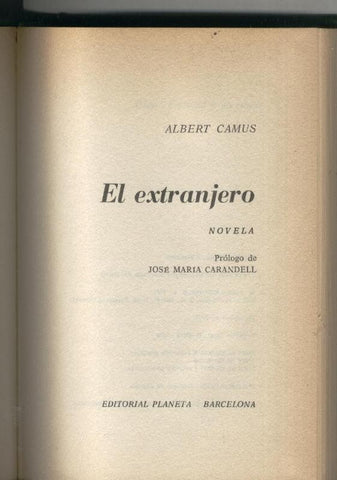 El extranjero
