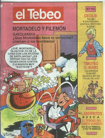 El Tebeo edicion 1991 numero 110