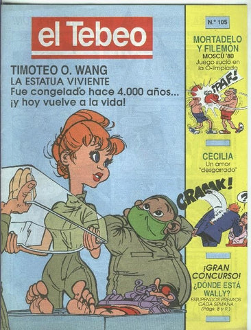 El Tebeo edicion 1991 numero 105