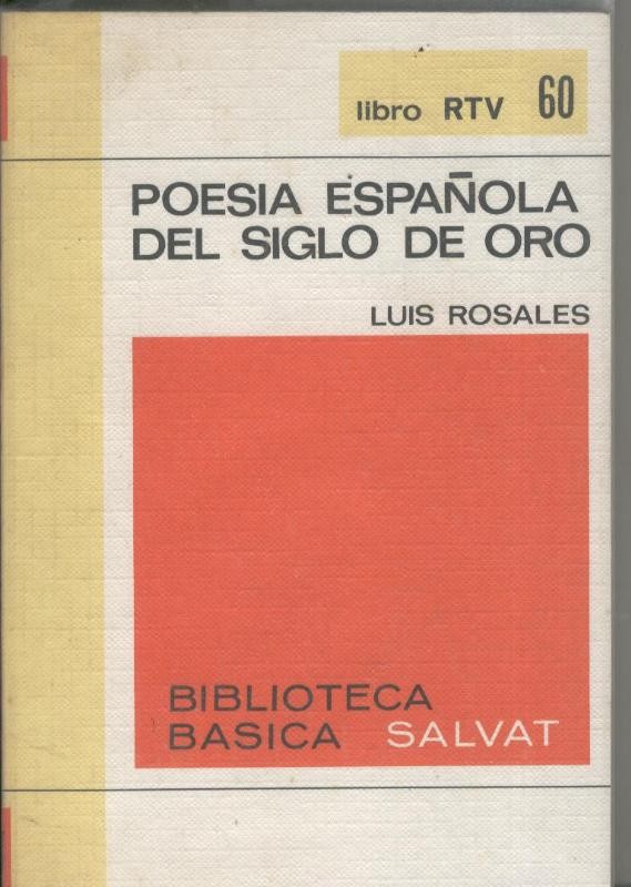 Poesia española del siglo de oro