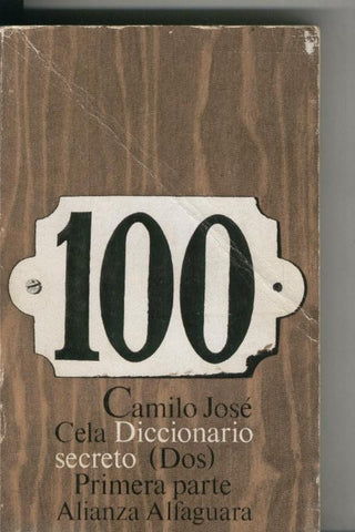 Diccionario Secreto ( Dos ), Primera parte