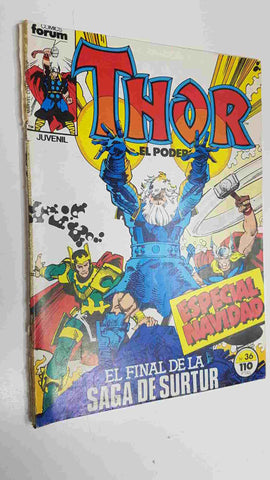 Thor volumen 1 numero 36 (procede de retapado, cubierta medio suelta)