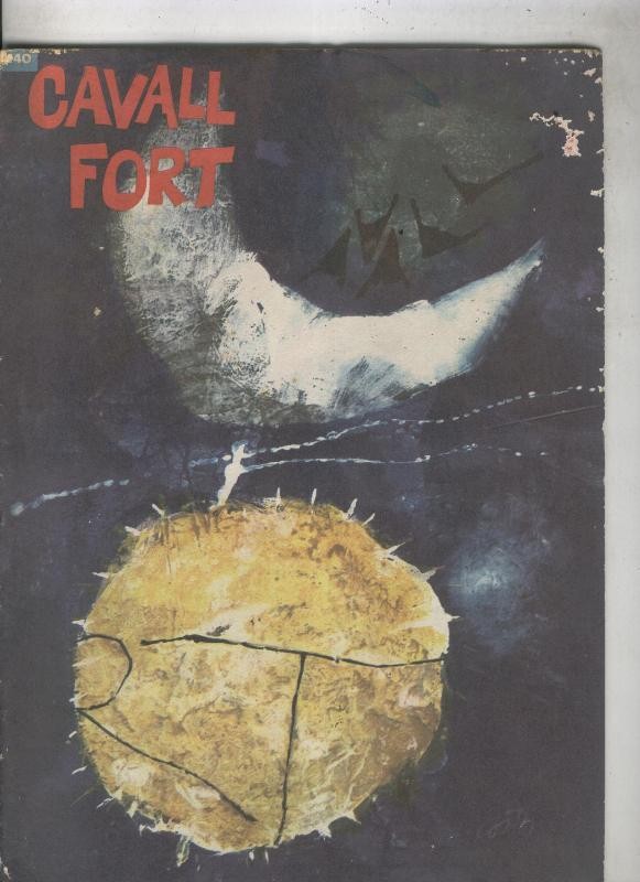 Cavall Fort numero 140: cubierta algo picada segun imagen, numerado 1 en trasera