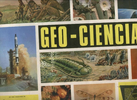 Cromos: Geo Ciencias (album INCOMPLETO y algo fatigad0)
