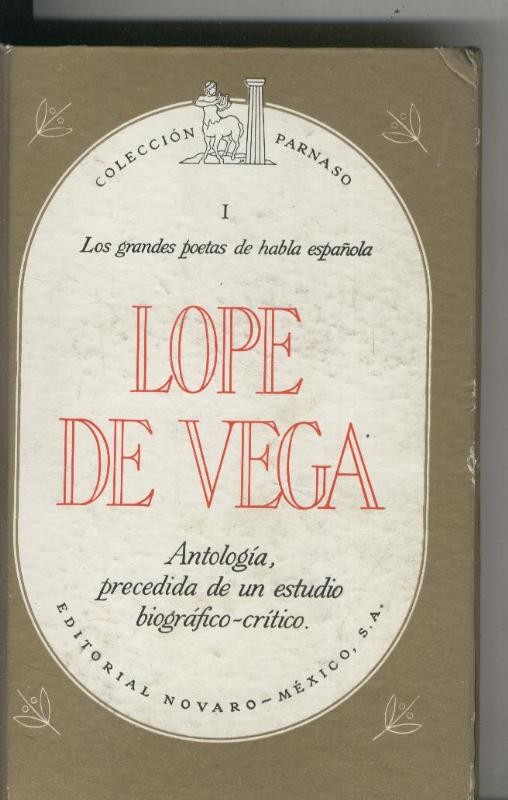 Antologia Tomo I; Lope de Vega