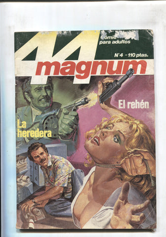 Magnum 44 numero 04 (numerada 1 en trasera)