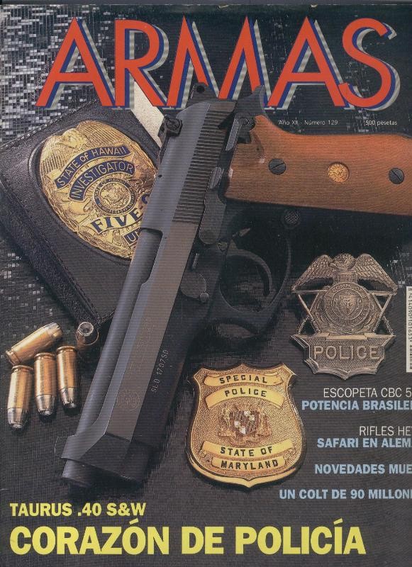 Armas numero 129: Taurus 4' S&W