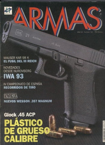 Armas numero 132: Glock, 45 ACP