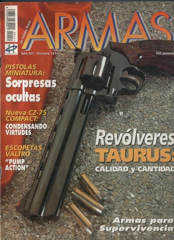 Armas numero 151: Revolveres Taurus
