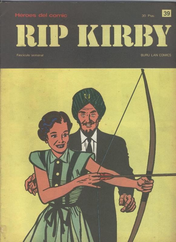 Burulan: Rip Kirby numero 39:; El gran farsante