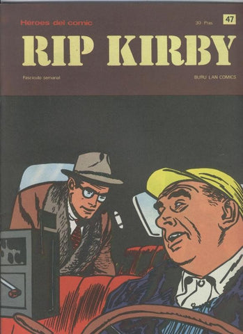 Burulan: Rip Kirby numero 47 Deuda saldada