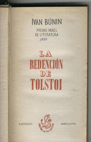 La redencion de Tolstoi