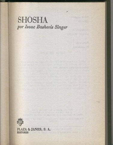Shosha