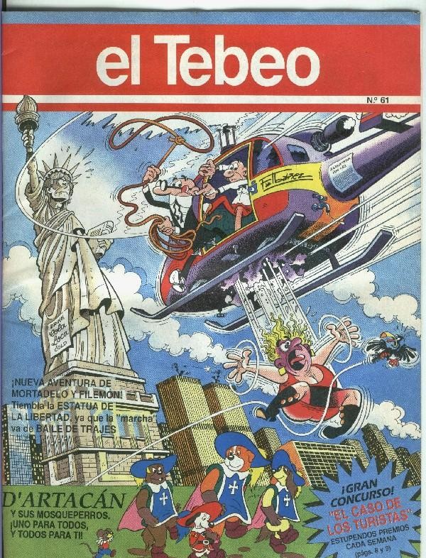 El Tebeo edicion 1991 numero 061