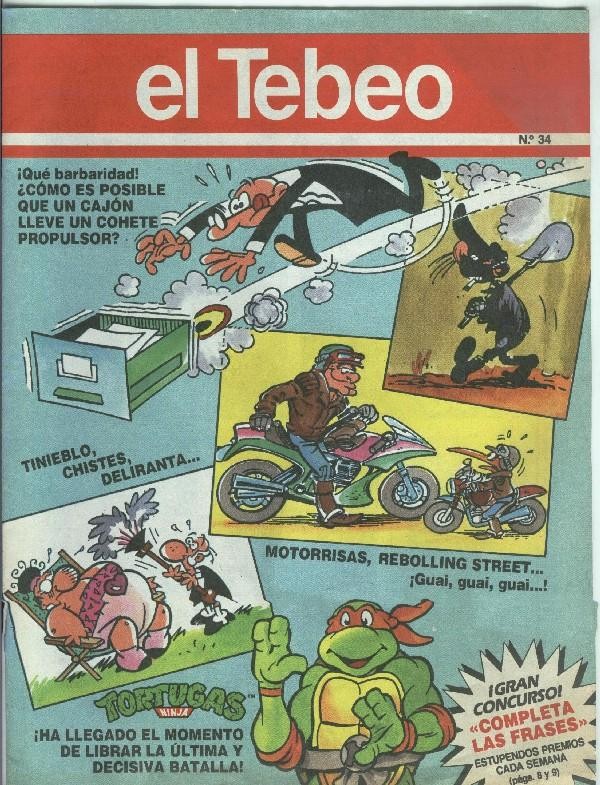 El Tebeo edicion 1991 numero 034