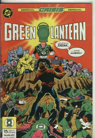Green Lantern numero 27 (numerado 1 en trasera, procede de retapado)