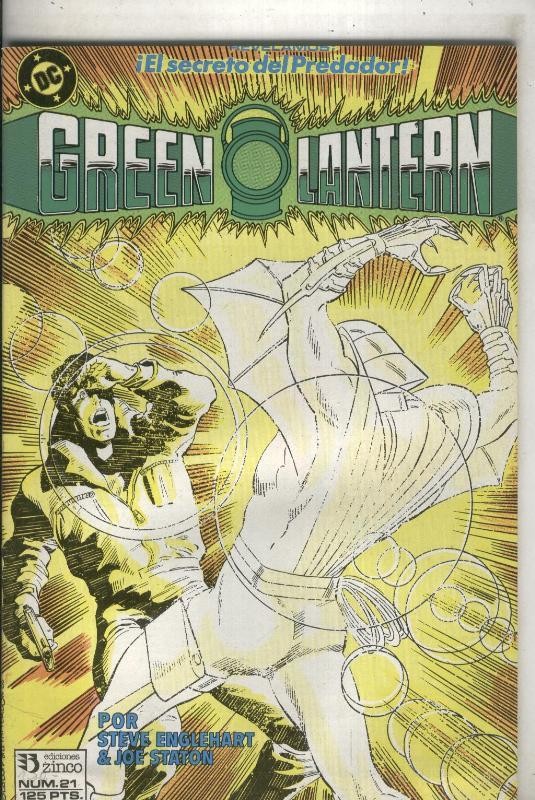 Green Lantern numero 21 (numerado 1 en trasera, procede de retapado)