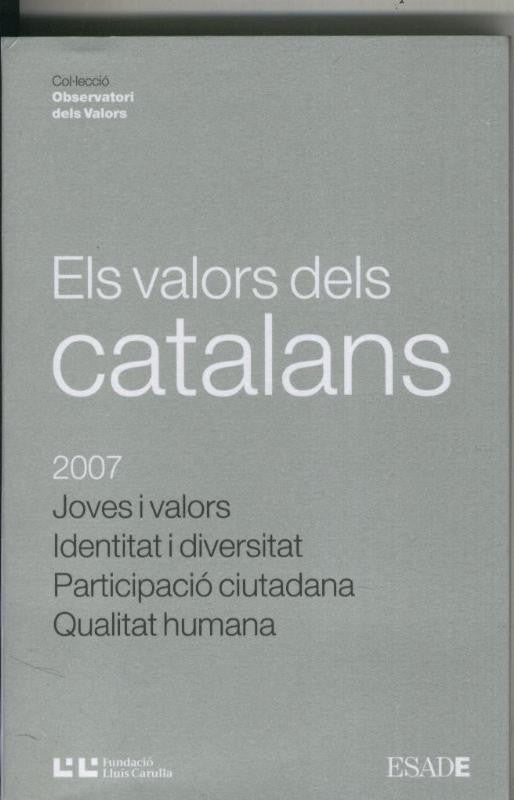 Els valors dels catalans