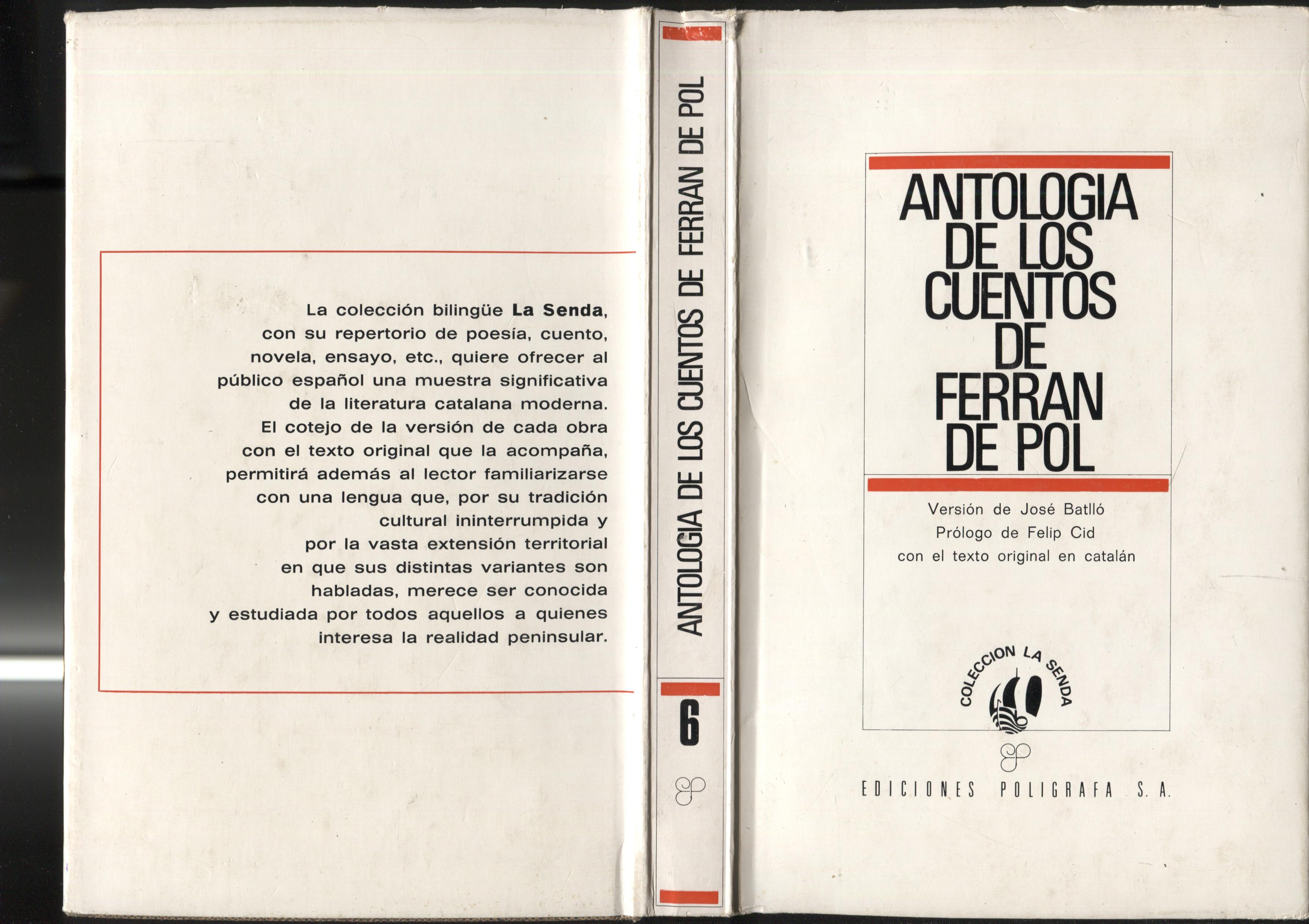 Antologia de los cuentos de Ferran de Pol