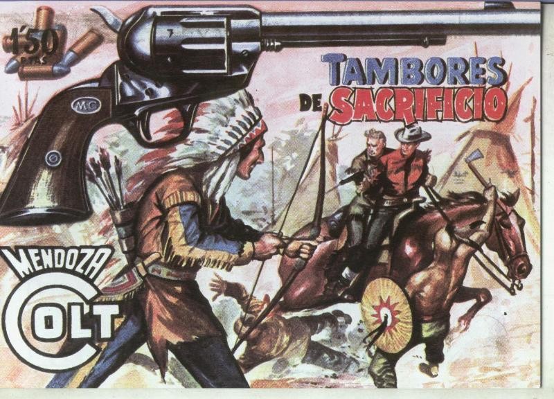 Mendoza Colt facsimil numero 073: Tambores de sacrificio